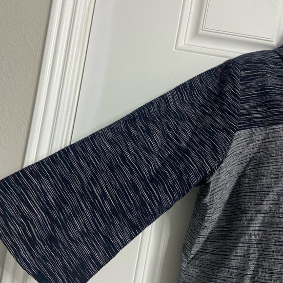 3- SAIA Two Tone Japanese Cowl Neck Blouse - Picture 3 of 8